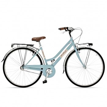 Bicicletta Da Passeggio Velomarche Via Veneto Allure 1v Donna (Blu)