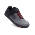 Scarpe Crankbrothers Stamp Speedlace+Strap  (Grey/Red - Black Outsole)