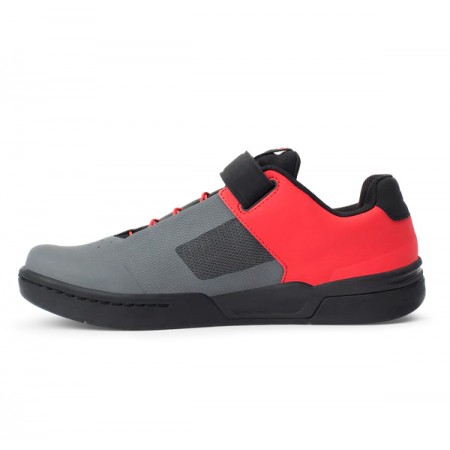 Scarpe Crankbrothers Stamp Speedlace+Strap  (Grey/Red - Black Outsole)