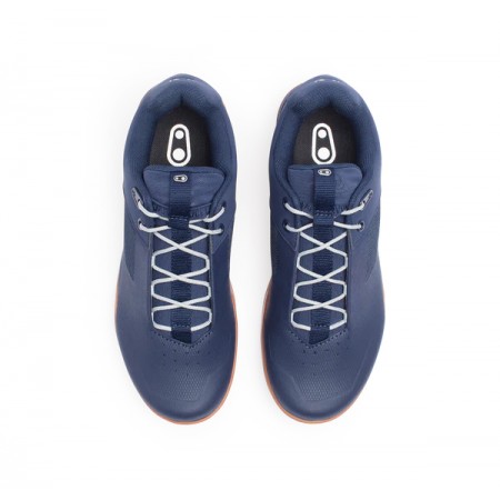 Crankbrothers Stamp Lace Flat Shoes (Navy / Silver)