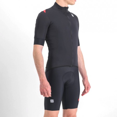 Sportful Fiandre Light No Rain Jacket Short Sleeve (Black)
