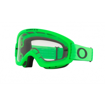 Mascherina Oakley Bambino O Frame 2.0 Pro Xs Mx Moto Green w/ Clear