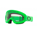 Mascherina Oakley Bambino O Frame 2.0 Pro Xs Mx Moto Green w/ Clear
