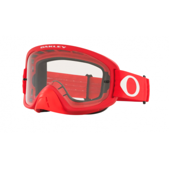 Mascherina Oakley O Frame 2.0 Pro Mx Moto Red w/ Clear