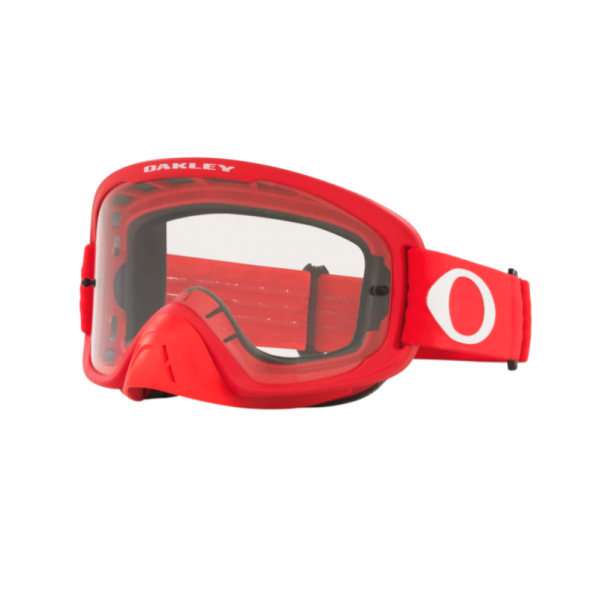 Oakley O Frame 2.0 Pro Mx Moto Red w/ Clear Goggle