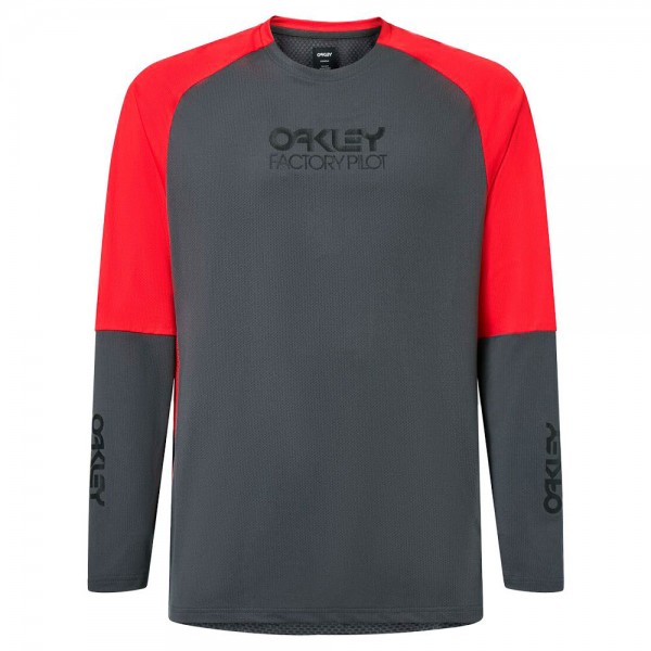 Oakley Factory Pilot MTB Ls Jersey (Uniform Grey)