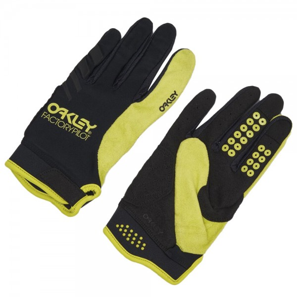 Oakley Switchback Mtb Glove Gloves (Black/Sulphur)