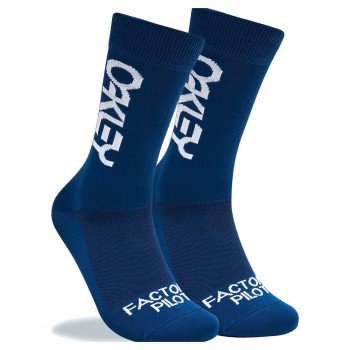 Calzini Oakley Factory Pilot Mtb Socks (Blu)