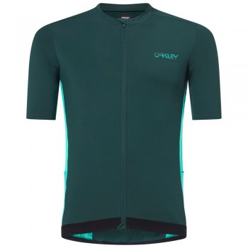 Maglia Oakley Point To Point Jersey (Hunter Green)