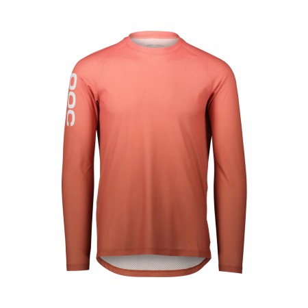 Poc M's Essential Mtb Lite LS Jersey (Gradient Ammolite Coral)