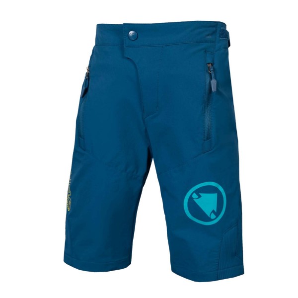 Pantalon court Endura MT500JR Burner pour garçon (bleuet)