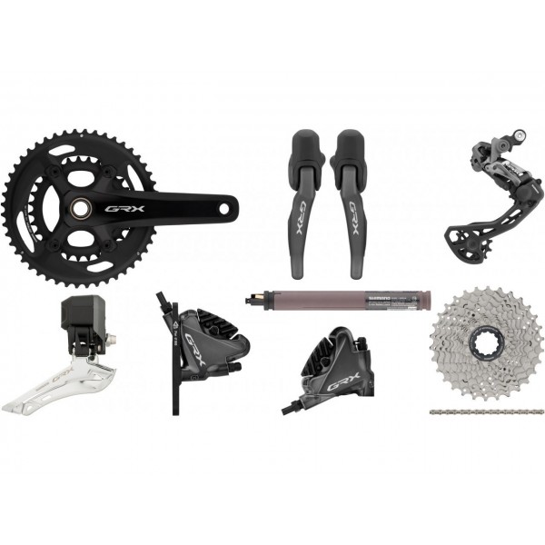 Gruppo Shimano GRX Di2 RX815 2x11