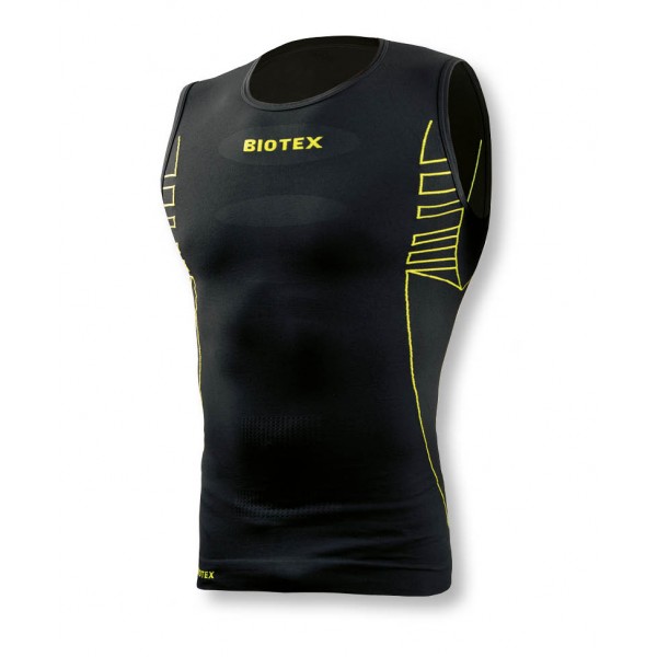 Canotta Biotex Ultralight Seamless (Nero)