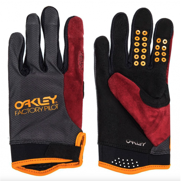 Oakley All Mountain Glove (Gray / Red)