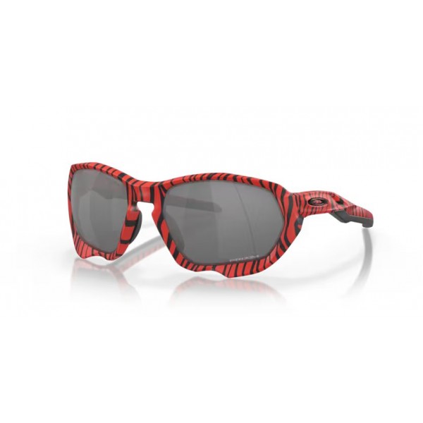 Oakley Plazma Tiger Red w/ Prizm Black Glasses