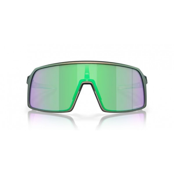 Occhiali Oakley Sutro Matte Silver Green Colorshift w/ Prizm Road Jade