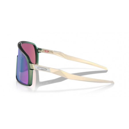 Occhiali Oakley Sutro Matte Silver Green Colorshift w/ Prizm Road Jade