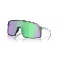 Occhiali Oakley Sutro Matte Silver Green Colorshift w/ Prizm Road Jade