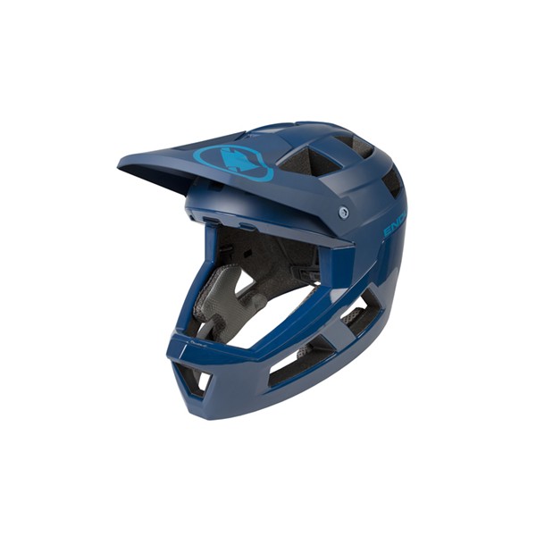 Endura SingleTrack Full Face Helmet (Blueberry)