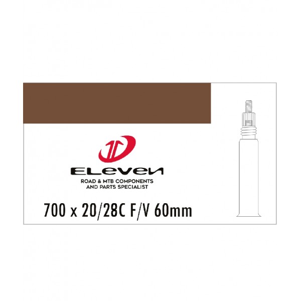 Eleven 700x20/28C Presta 60mm inner tube