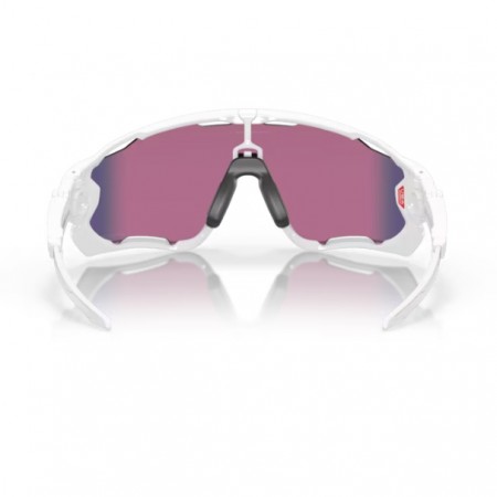 Oakley Jawbreaker Polished White Prizm Road Sunglasses