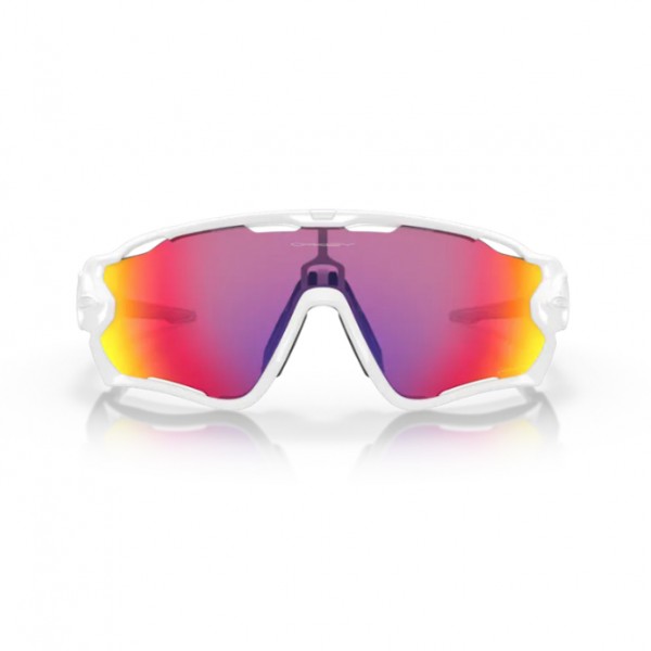Occhiali Oakley Jawbreaker Polished White w/ Prizm Road