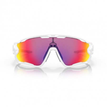 Oakley Jawbreaker Polished White Prizm Road Sunglasses