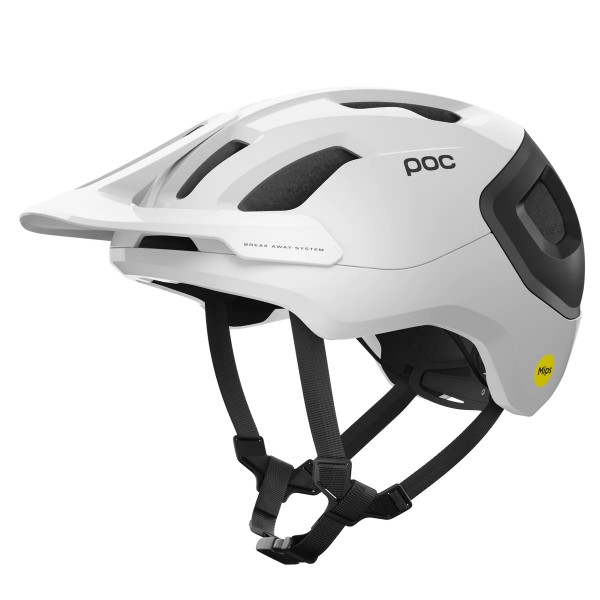 Poc Axion Race Mips helmet (Hydrogen White/Uranium Black Matt)