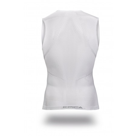 Canotta Epica Sport Rete Differenziata (Bianco)