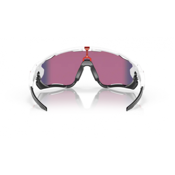 Occhiali Oakley Jawbreaker Polished White w/ Prizm Road