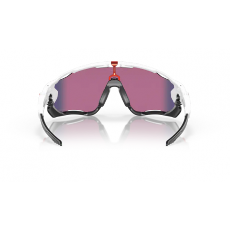 Oakley Jawbreaker Polished White w/ Prizm Road Glasses