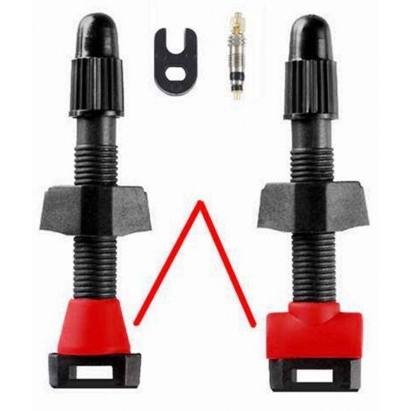 Valvole Tubeless Kit CarbonAria 55 (2Pz.)
