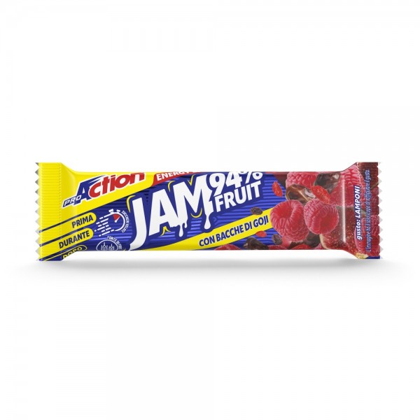 Proaction Jam Fruit 94% Gel-Bar (Raspberry)