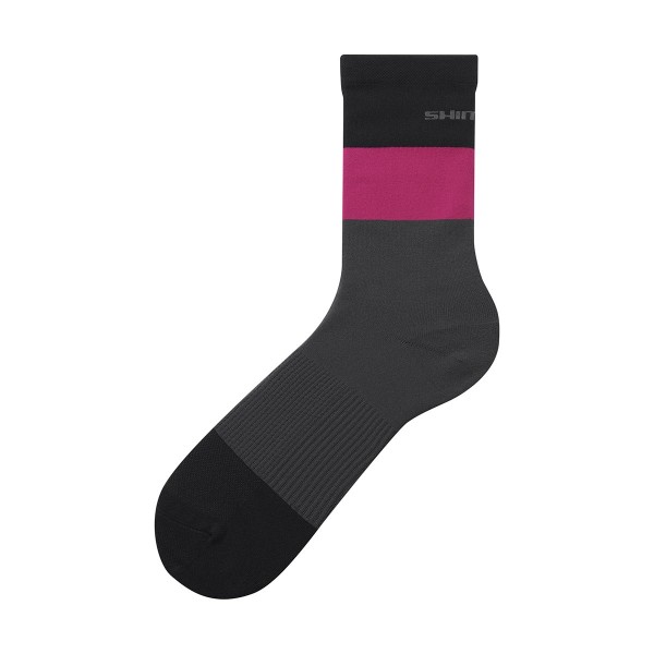 Calzini Shimano Original Tall Socks Gray/Pink
