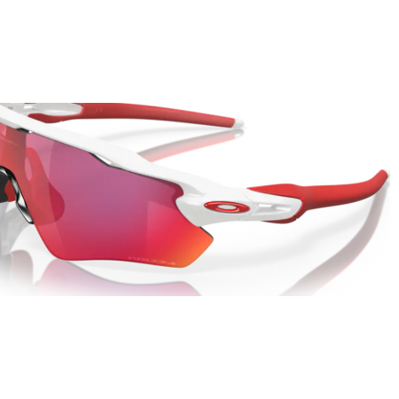 Oakley Radar Ev Path Polished White avec lunettes de route Prizm