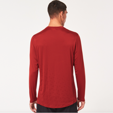 Maillot Oakley Berm LS (rouge fer)