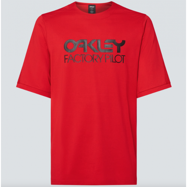 Oakley Factory Pilot MTB SS Jersey (Red Line)