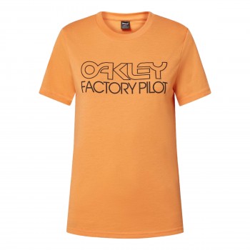 Maglia Oakley Factory Pilot W Tee (Soft Orange)