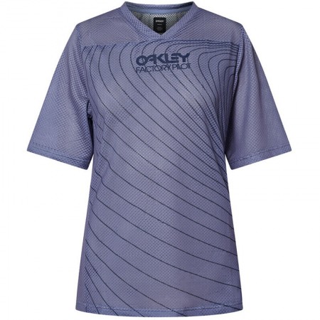 Camiseta Oakley Factory Pilot RC W SS (nuevo lila)