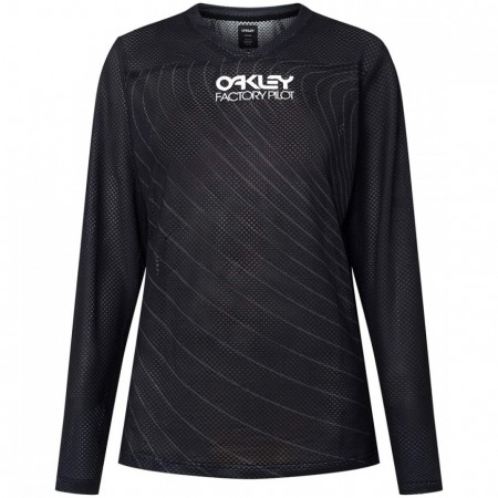 Camiseta Oakley Factory Pilot RC W LS (apagón)