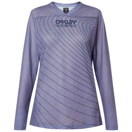 Maillot Oakley Factory Pilot RC W LS (nouveau lilas)