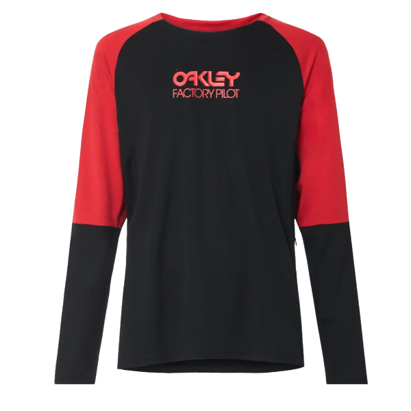Camiseta Oakley Switchback LS Trail (apagón)