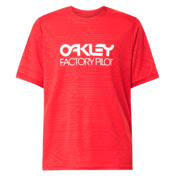 Maglia Oakley Pipeline Trail Tee (Red Line)