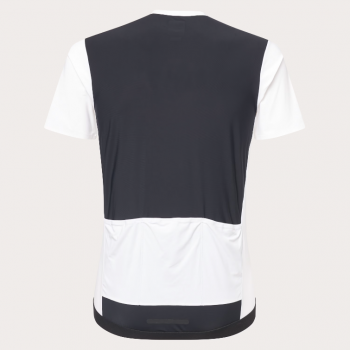 Maglia Oakley Point To Point 1/4 Zip Jersey (Black/White) 2