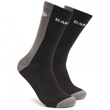 Calzini Oakley Icon Road Short Socks (Black/Grey)
