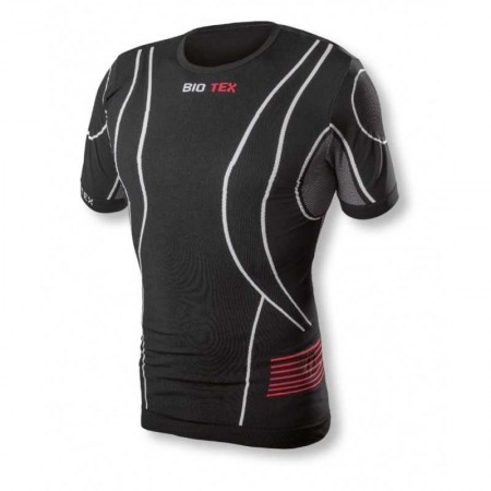 T-Shirt Sans Couture Biotex Hightech Noir