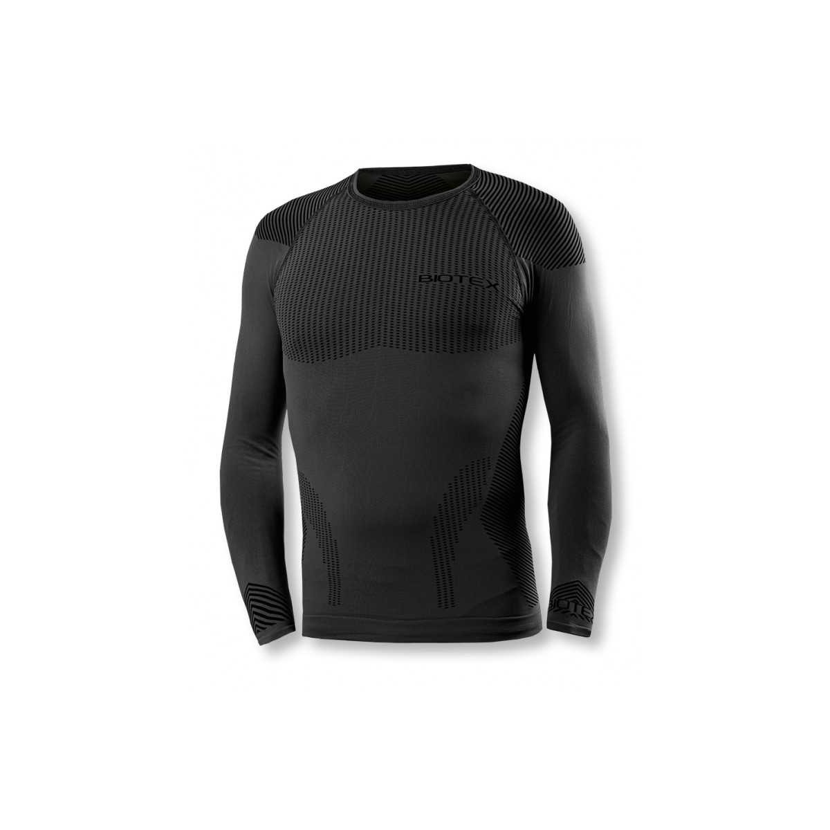 Biotex 3D Long Underwear Shirt Grey Biotex 3d long underwear shirt grey