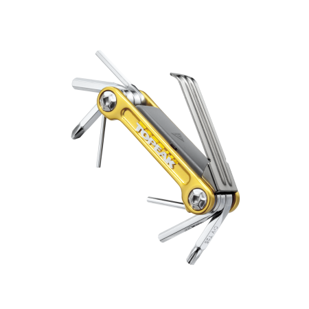 Clé polyvalente Mini 9 Pro Gold avec étui