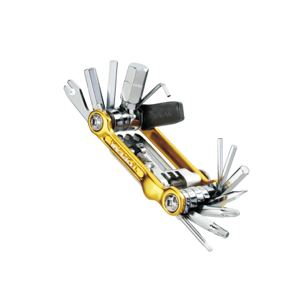 Tecla Multiusos Topeak Mini 20 Pro (23 Funciones) Oro Con Estuche