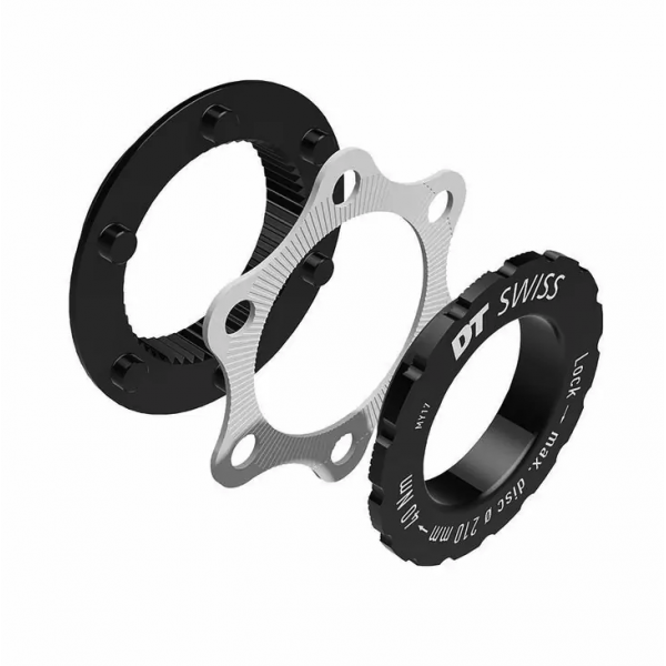XLC Adattatore Centerlock per rotore 6 fori, Thru Axle 4055149258504 | Mognetti Bike